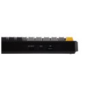 Klawiatura gasket F108 Gray+Orange+Deep Gray Volcano switch RGB AULA