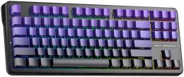 Klawiatura gasket F87 Pro Purple Black Gradient GrayWoodV4 switch RGB AULA