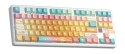Klawiatura gasket F87Pro V2 Orange Soda Kailh Meteorite Ice Cream switch RGB AULA