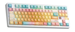 Klawiatura gasket F87Pro V2 Orange Soda Kailh Meteorite Ice Cream switch RGB AULA