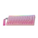 Klawiatura gasket HERO84 HE PINK+Gradient+Contour Dragon King switch RGB AULA