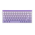 Klawiatura gasket HERO84 HE White+Purple+Gradient+LIGHT JadeKing switch RGB AULA