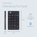 Klawiatura numeryczna R-Go Tools Numpad Break Bluetooth, czarna