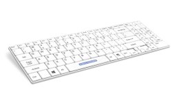 Man&Machine It's Cool Keyboard - medyczna, dezynfekowalna niskoprofilowa klawiatura (biała)