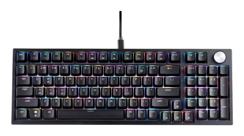 XPG SORCERER klawiatura Gaming USB QWERTY US English Czarny