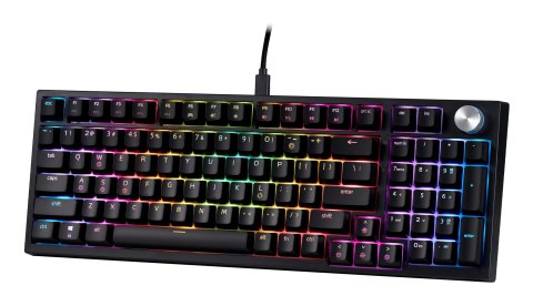 XPG SORCERER klawiatura Gaming USB QWERTY US English Czarny