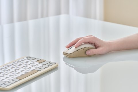 ASUS SmartO Mouse MD200 Silent Plus myszka Biuro Oburęczny RF Wireless + Bluetooth Optyczny 4200 DPI
