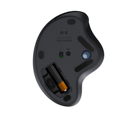 Logitech ERGO M575 for Business myszka Biuro Po prawej stronie RF Wireless + Bluetooth Manipulator kulkowy 2000 DPI