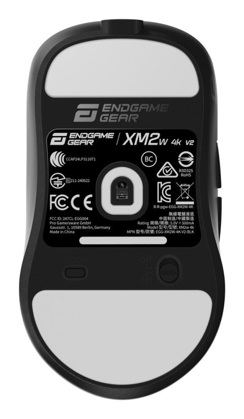 Mysz do gier Endgame Gear XM2w 4k v2, 4,000Hz