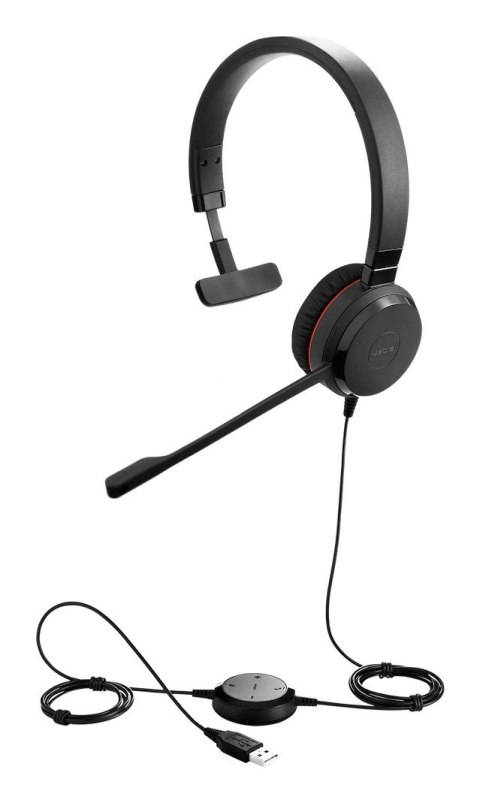 Słuchawki z mikrofonem Jabra Evolve 30 II Stereo 5399-823-369 Czarne