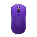 Mysz LEOBOG GM3 Purple ze stacją ładującą