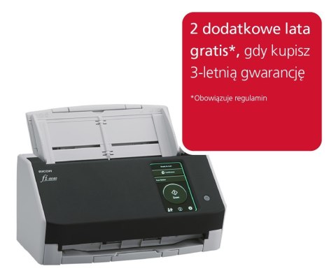Ricoh fi-8040 ADF+Ręczny skaner pobierający 600 x 600 DPI A4 Czarny, Szary