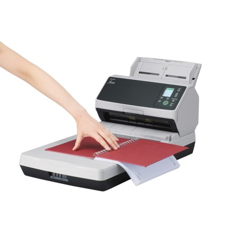 Ricoh fi-8270 ADF+Ręczny skaner pobierający 600 x 600 DPI A4 Czarny, Szary