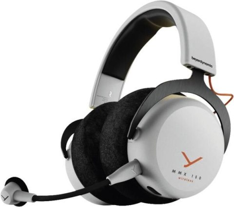 Beyerdynamic MMX 150 Zestaw słuchawkowy Przewodowy i Bezprzewodowy Opaska na głowę Gaming USB Type-C Bluetooth Biały