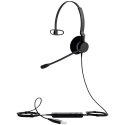 Jabra 2393-829-109 słuchawki/zestaw słuchawkowy Przewodowa Opaska na głowę Biuro/centrum telefoniczne USB Typu-A Czarny