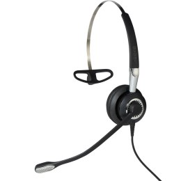 Jabra BIZ 2400 II Zestaw słuchawkowy Przewodowa Opaska na głowę, Nauszny, Opaska na szyję Biuro/centrum telefoniczne Czarny, Sre