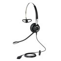 Jabra BIZ 2400 II Zestaw słuchawkowy Przewodowa Opaska na głowę, Nauszny, Opaska na szyję Biuro/centrum telefoniczne Czarny, Sre