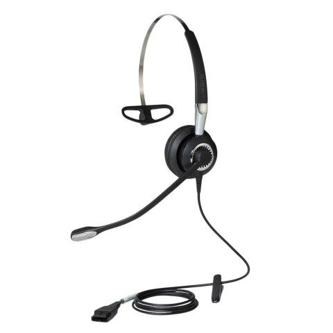 Jabra BIZ 2400 II Zestaw słuchawkowy Przewodowa Opaska na głowę, Nauszny, Opaska na szyję Biuro/centrum telefoniczne Czarny, Sre