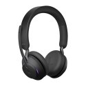 Jabra Evolve2 65 Zestaw słuchawkowy Bezprzewodowy Opaska na głowę Biuro/centrum telefoniczne USB Type-C Bluetooth Podstawka do ł