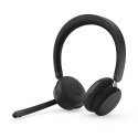 Lenovo 6550 Zestaw słuchawkowy Bezprzewodowy Opaska na głowę Biuro/centrum telefoniczne USB Type-C Bluetooth Czarny
