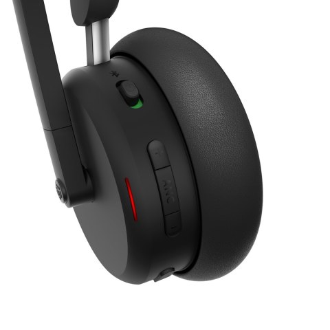 Lenovo 6550 Zestaw słuchawkowy Bezprzewodowy Opaska na głowę Biuro/centrum telefoniczne USB Type-C Bluetooth Czarny