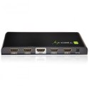Rozgałęziacz telewizyjny Techly IDATA HDMI-4K4 4x HDMI