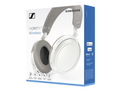 Słuchawki Sennheiser MOMENTUM 4 Wireless White