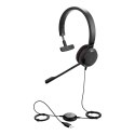 Zestaw słuchawkowy Jabra Evolve 30 II Przewodowa Opaska na głowę Biuro/centrum telefoniczne Czarny
