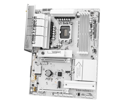 Asrock B860 Challenger WiFi White Intel B860 LGA 1851 (Socket V1) ATX