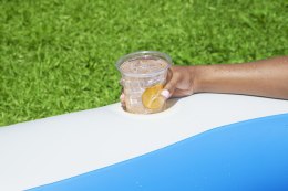 Bestway 54409 basen zewnętrzny naziemny Basen nadmuchiwany W kształcie owalnym Niebieski, Biały