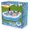 Bestway 54409 basen zewnętrzny naziemny Basen nadmuchiwany W kształcie owalnym Niebieski, Biały