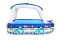 Bestway Basen Rodzinny Bestway 7' x 61" x 52"/2.13m x 1.55m x 1.32m 54370