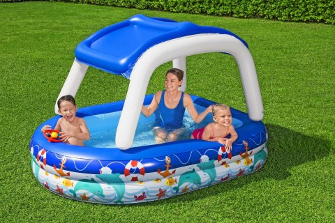 Bestway Basen Rodzinny Bestway 7' x 61" x 52"/2.13m x 1.55m x 1.32m 54370