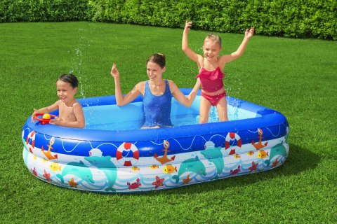 Bestway Basen Rodzinny Bestway 7' x 61" x 52"/2.13m x 1.55m x 1.32m 54370