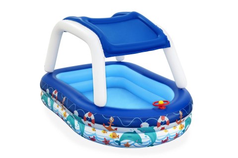 Bestway Basen Rodzinny Bestway 7' x 61" x 52"/2.13m x 1.55m x 1.32m 54370