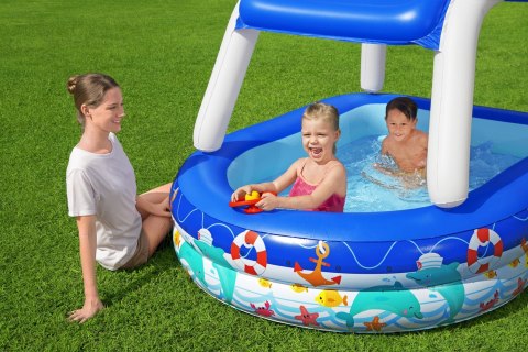 Bestway Basen Rodzinny Bestway 7' x 61" x 52"/2.13m x 1.55m x 1.32m 54370