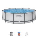 Bestway Steel Pro 56418 basen zewnętrzny naziemny Basen ramowy W kształcie okręgu 9150 l