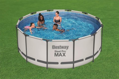 Bestway Steel Pro 56420 basen zewnętrzny naziemny Basen ramowy W kształcie okręgu 10250 l