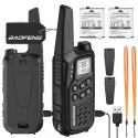 Krótkofalówka Baofeng BF-T25E czarna, 2 sztuki