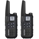 Krótkofalówka Baofeng BF-T25E czarna, 2 sztuki