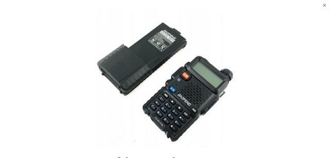 Krótkofalówka Baofeng UV-5R HTQ 3800mAh USB-C