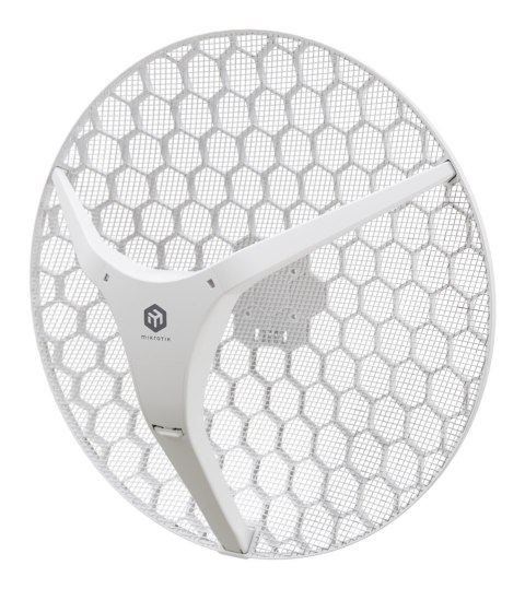 Router MIKROTIK RouterBOARD LHG-5axD-XL + L3 (800MHz; 256MB RAM, 1xGLAN, 1x 5GHz 802.11ax; 27dBi antena) outdoor