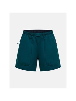 Szorty damskie PEAK PERFORMANCE W Outdoor Cargo Shorts kolor zielony - S