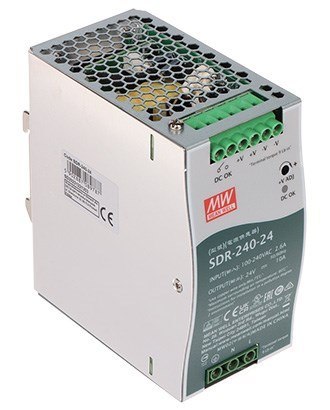 Zasilacz impulsowy SDR-240-24 Mean Well
