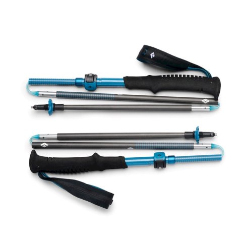 BLACK DIAMOND Distance Carbon FLZ kijek do trekkingu Unisex Składane 125-140 cm
