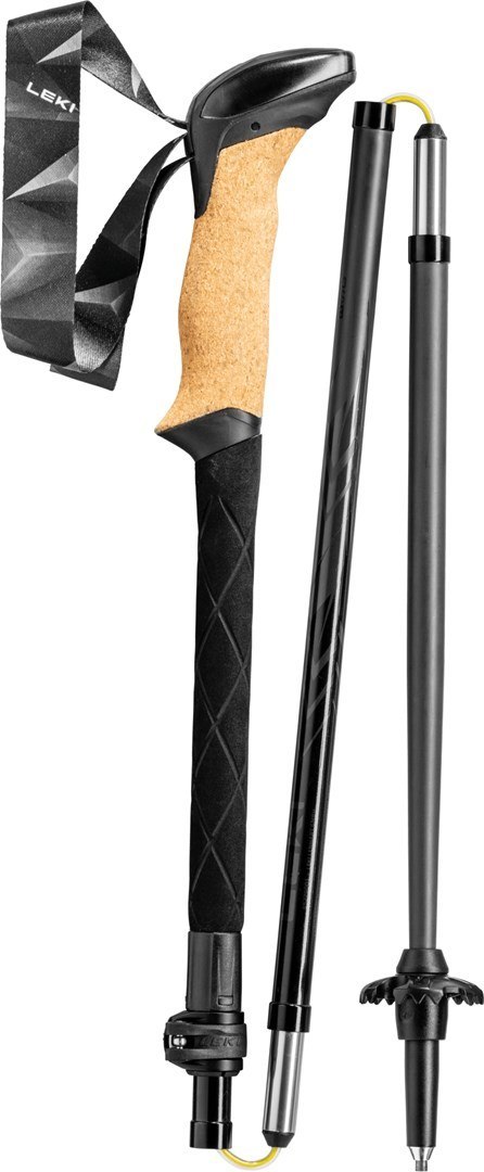 Kije trekkingowe LEKI Black Series FX Carbon, 110-130cm
