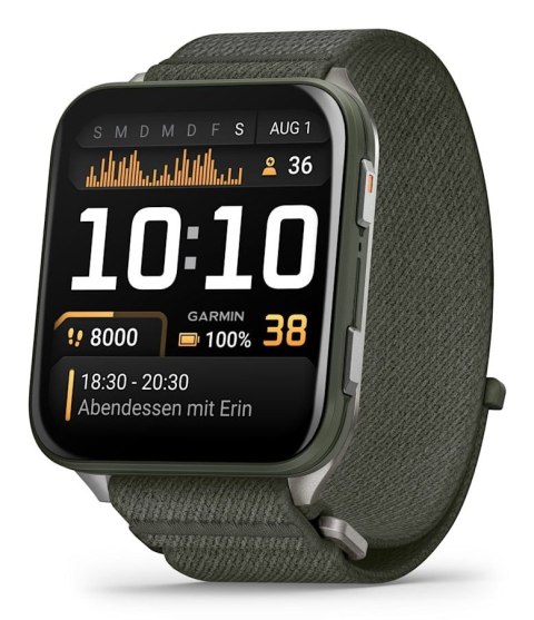 Zegarek sportowy Garmin Venu X1 AMOLED 46mm Moss