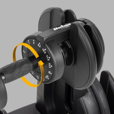 Hantel żeliwny regulowany automat 24 kg REBEL ACTIVE