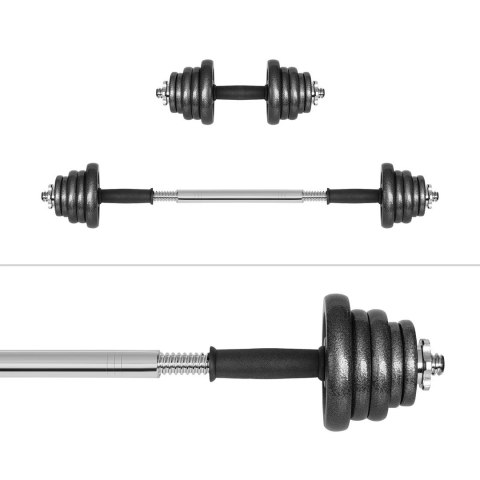 REBEL ACTIVE HANTLE REGULOWANE W WALIZCE Z GRYFEM, ZESTAW 20 KG