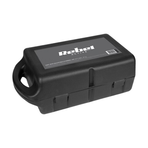 REBEL ACTIVE HANTLE REGULOWANE W WALIZCE Z GRYFEM, ZESTAW 20 KG